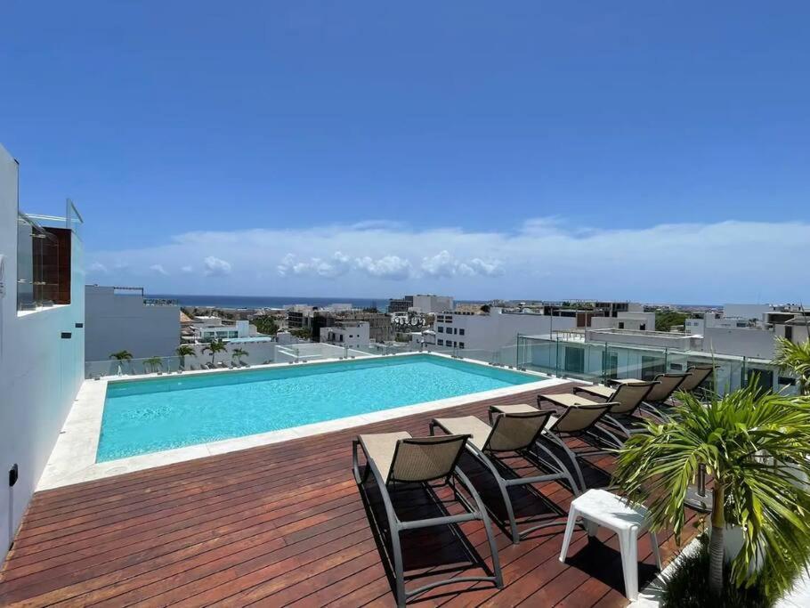 פלאייה דל כרמן 5Th Ave - Gym - Pool - Rooftop מראה חיצוני תמונה