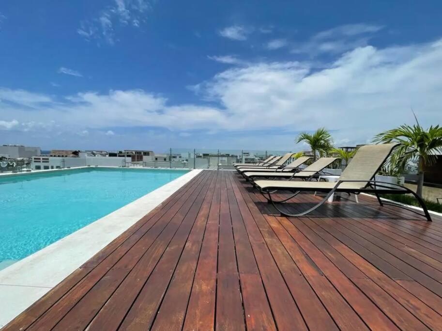 פלאייה דל כרמן 5Th Ave - Gym - Pool - Rooftop מראה חיצוני תמונה